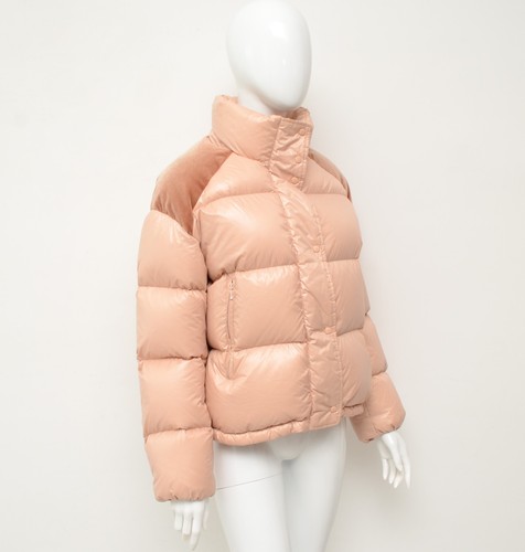 Autentico piumino donna Moncler Chouette rosa taglia 1,~S - Foto 6 di 21