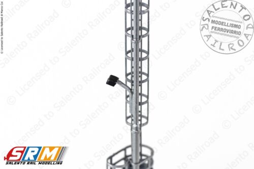 SRM790 torre faro FS a terrazzini da 26 cm con led funzionanti scala 1:87 H0 - Foto 4 di 8