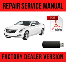 Cadillac ATS ATS-V 2013-2017 Shop Repair Manual USB