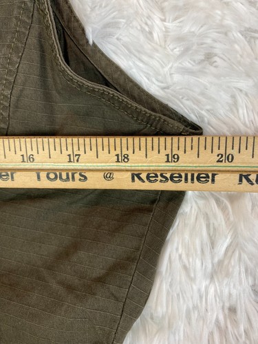 Chaleco utilitario PLUGG marrón para mujer talla L vintage safari bolsillos delanteros - Imagen 10 de 10