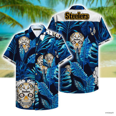 steelers hawaiian shirt