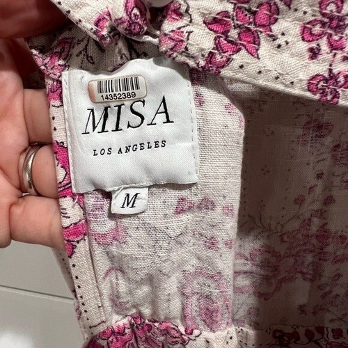 Misa pink floral Frankie jumpsuit - Picture 9 of 10
