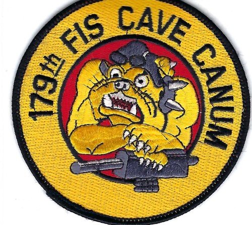 PATCH USAF 179TH FIS FIGHTER INTERCEPTOR SQ MINNESOTA AIR NATIONAL GUARD JT26