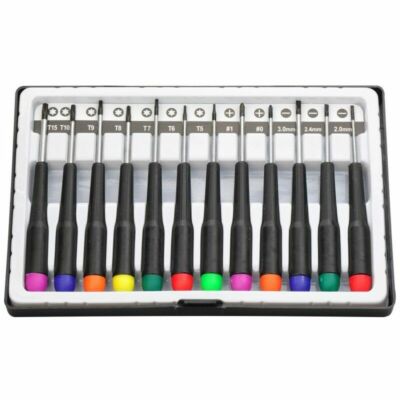 SET 12 CACCIAVITI TORX PER CELLULARE OROLOGI CON PUNTE DI PRECISIONE | Leroy Merlin