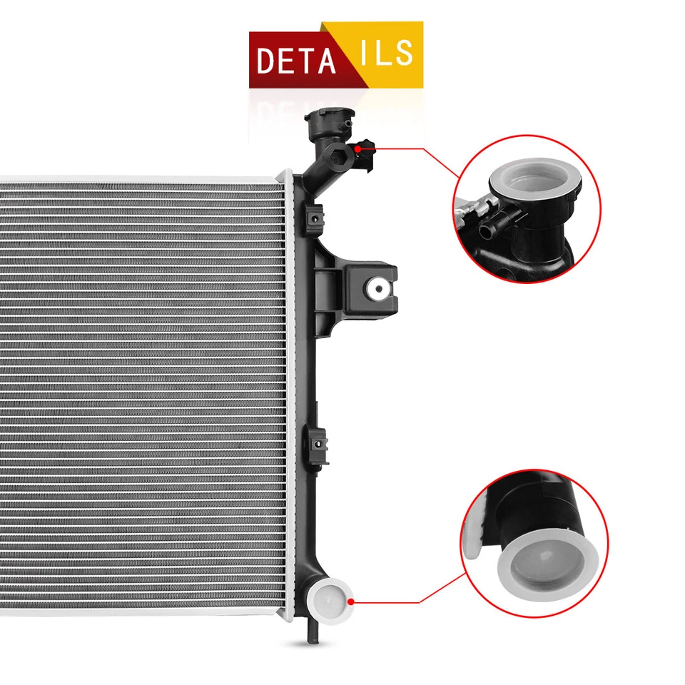 2839 Radiator For 2006 07 08 09 2010 Jeep Grand Cherokee Commander 3.7 4.7L 6.1L Foto 4 de 4