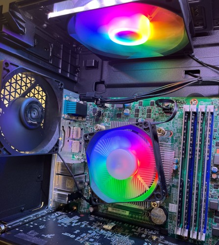 RGB Gaming PC RYZEN 7 5800X RTX 3070 Up to 64GB RAM 2TB SSD Windows 10 WiFi 6 BT - Picture 6 of 10
