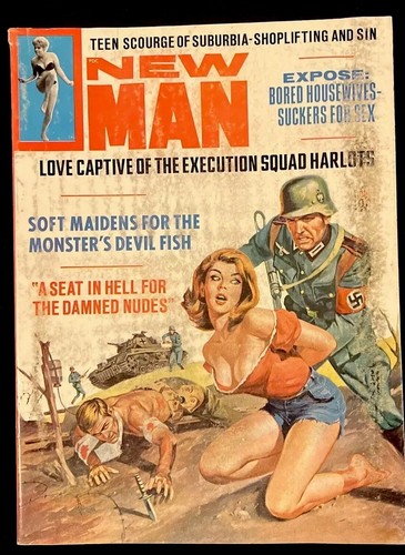 New Man Magazine June 1967 Vol. 5 No. 3 - Vintage Men's Action (GGA)
