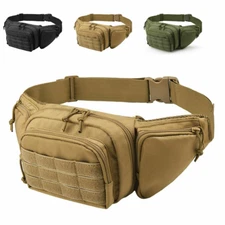 Concealed Gun Carry Fanny Pack Holster Tactical Pistol Holster Pouch Waist Bag