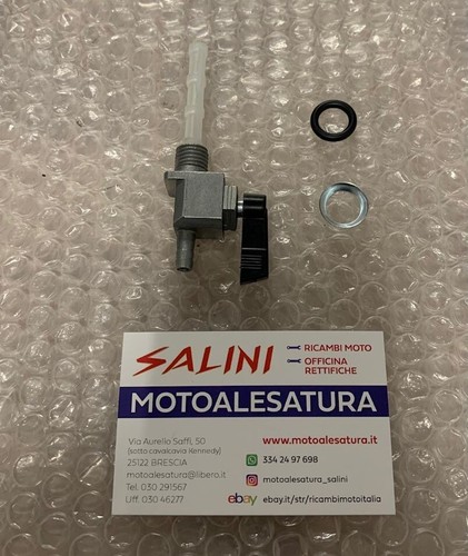 OMG Rubinetto Benzina Verticale M12x1 Etichettato  Con Dado Di Raccordo Rivolto Verso Il Basso 28051 - Foto 7