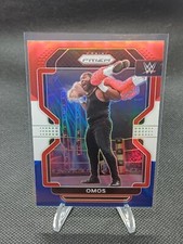 2022 PANINI PRIZM WWE RED WHITE BLUE PRIZM #170 OMOS