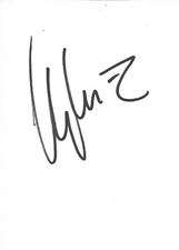 Wolfgang Niedecke "BAP" autograph signed 10x15 cm index card 