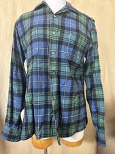    Wow Early 1940  s Worker Mcgregor Shirt Mens Plaid Jacket Shacket Distressed