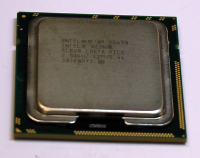 Intel Xeon E5630 SLBVB 2.53 GHz 12M Cache Quad Core CPU LGA1366 ...