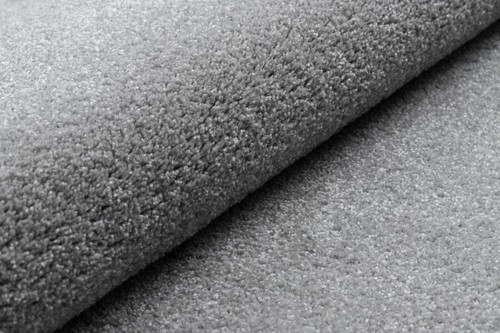 Hardwearing Soft Carpets 'DISCRETION' circle silver very thick Rug Best-carpets - Picture 6 of 6