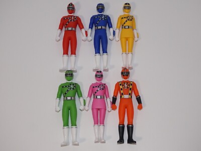 Togquer Rangers Bandai Power Rangers Ressha Sentai ToQger Tokkyuger Total 6 Figures | eBay