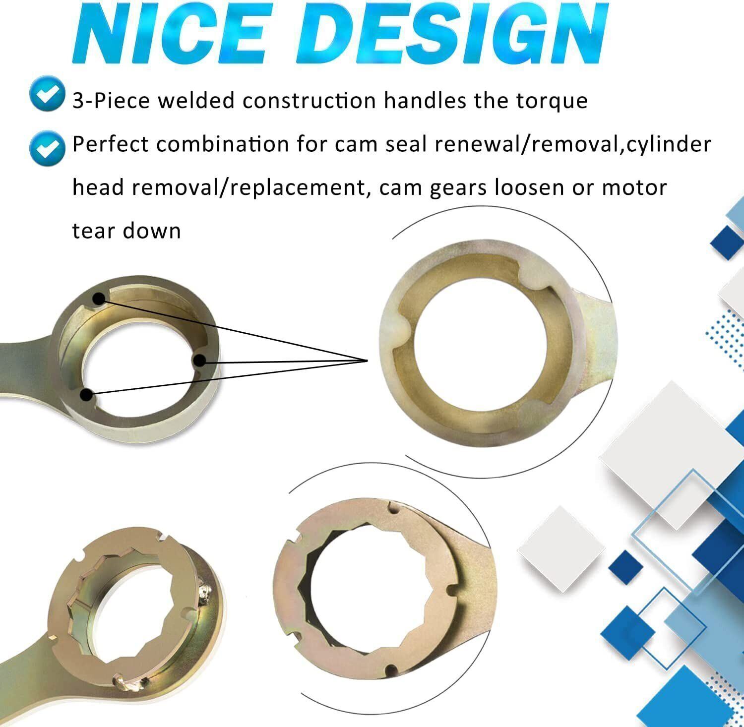 Intake/Exhaust Cam Sprocket Install & Remove Wrench Tool For Subaru ...