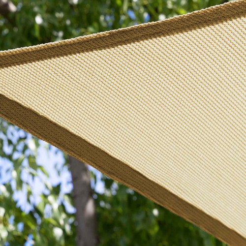 ColourTree Pergola Sun Shade Cover Universal Replacement Canopy w/ Rods,Sand  - Picture 2 of 11