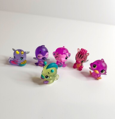 Hatchimals CollEGGtibles  Lot of 6 Collectible Toy Figures Mixed