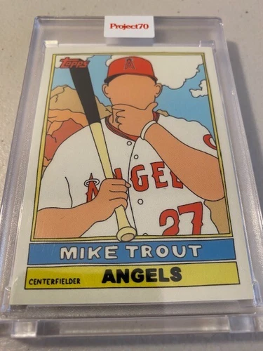 Topps PROJECT 70 #27 - 1976 Mike Trout by Fucci