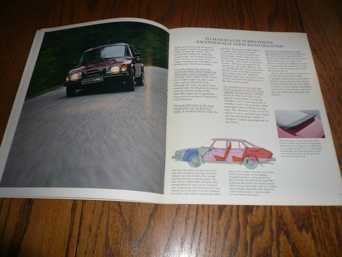 1979 SAAB 900 Turbo Sales Brochure - Vintage - Picture 3 of 8