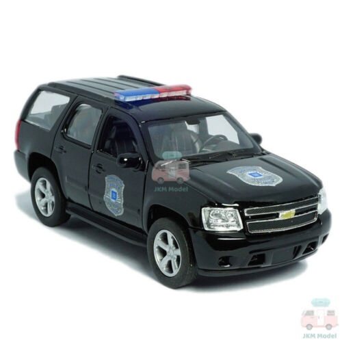 1:43 Chevrolet Tahoe 2008 Police Car Model Diecast Toy Vehicle Collection Gift - Picture 7 of 12