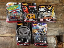 HOT WHEELS MARVEL 50TH FULL SET OF 5 CAR DMC55-956H NEW DAMAGED PACKAGING