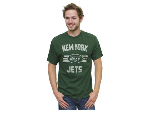 NUEVA ROPA NFL New York Jets NFL Para hombres Halfback Camiseta Top Look Vintage - Imagen 1 de 2