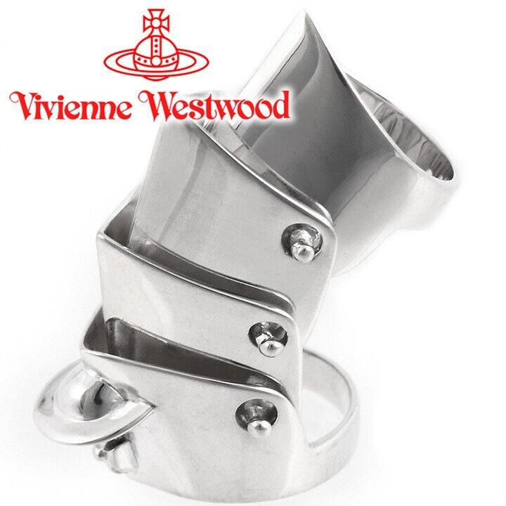 Vivienne Westwood armor ring 925 JSB engraved size XXL MINT Vivienne Westwood armor ring 925 JSB engraved size XXL MINT