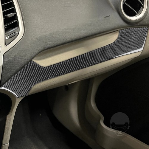 Ford Fiesta 2011-2019 Accessories Carbon Fiber Car Interior Passenger Instrument - Picture 4 of 18