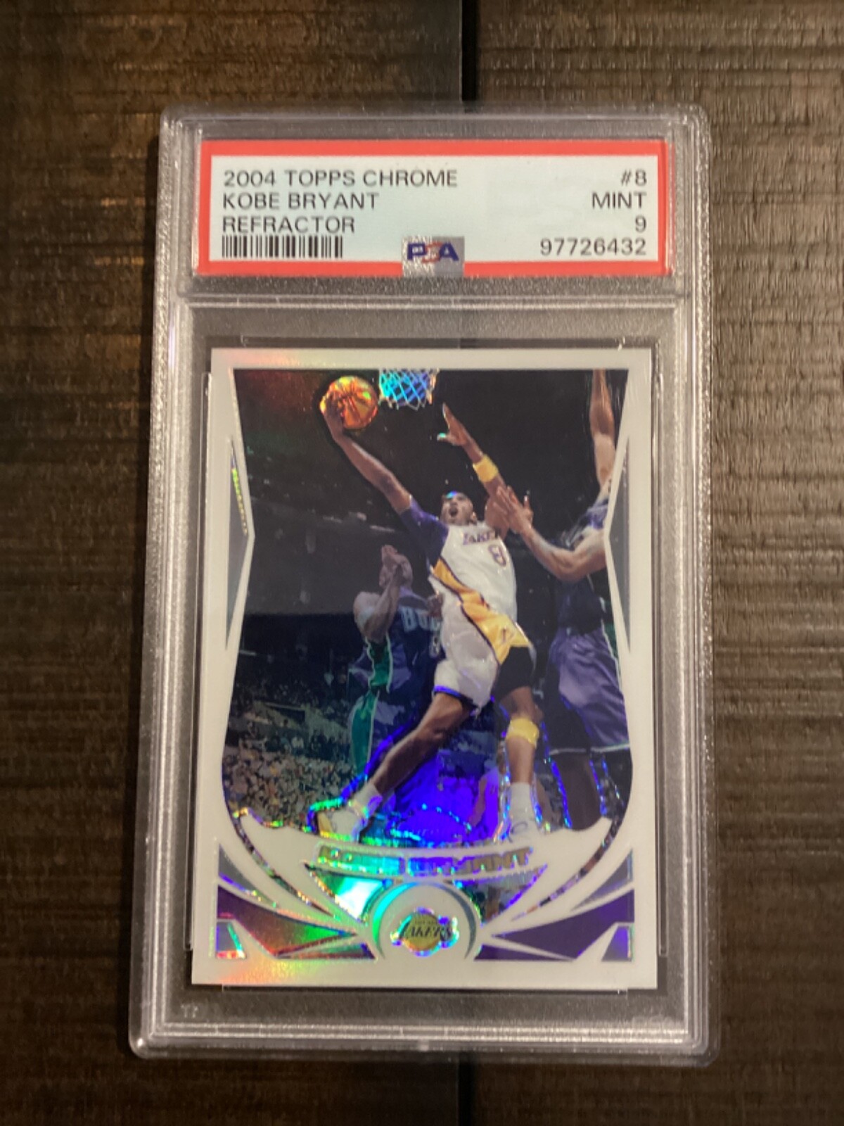 2004-05 Topps Chrome - Refractor #8 Kobe Bryant