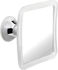 MIRRORVANA Fogless Shower Mirror for Shaving with Upgraded Suction, anti Fog Sha