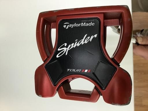 TaylorMade Spider Tour RED Double-bend / 32 inch Putter / Steel