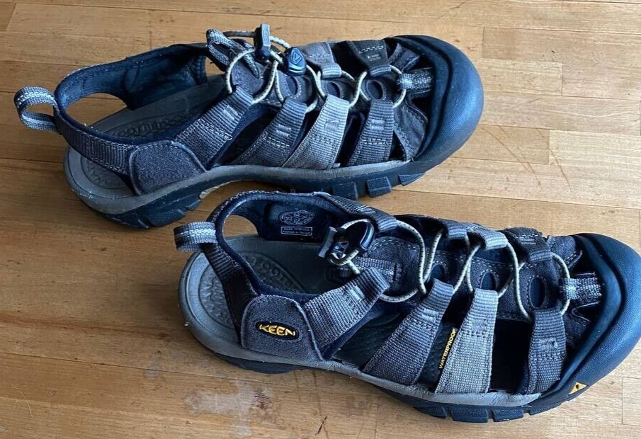 Keen Newport Sandalo Original Fit Impermeabile Escursionismo Grigio Uomo Taglia 9 5