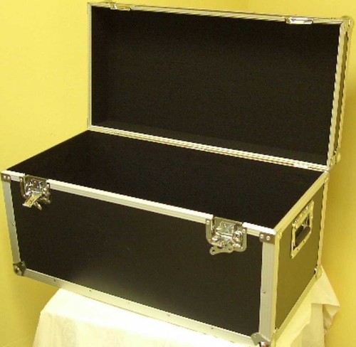 Transport Flight Case 80 x 40 x 43 cm ROADINGER Truhen Kabel Lager Kiste Box NEU - Picture 5 of 12