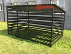 Handgefertigte Hundezwinger aus Metall