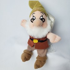 Disney Store Exclusive Snow White  The seven Dwarfs DOC bean bag toy