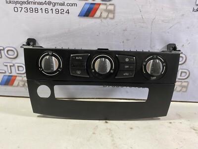BMW 5 SERIES E60 E61 LCI A/C HEATER CONTROL PANEL OEM 9177712