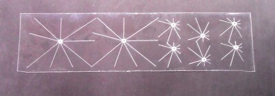 Downtown Deco O Scale laser cut bullet holes glass 1/48 Diorama Craftsman