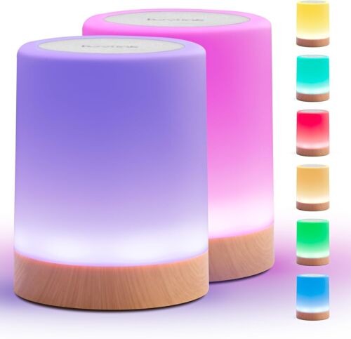 Set of 2 Touch-Controlled Friendship Lamps - Enhanced Wi-Fi Range & App Features - Picture 4 of 11