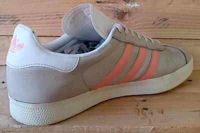 Adidas gazelle trainers chalk white copper cheap