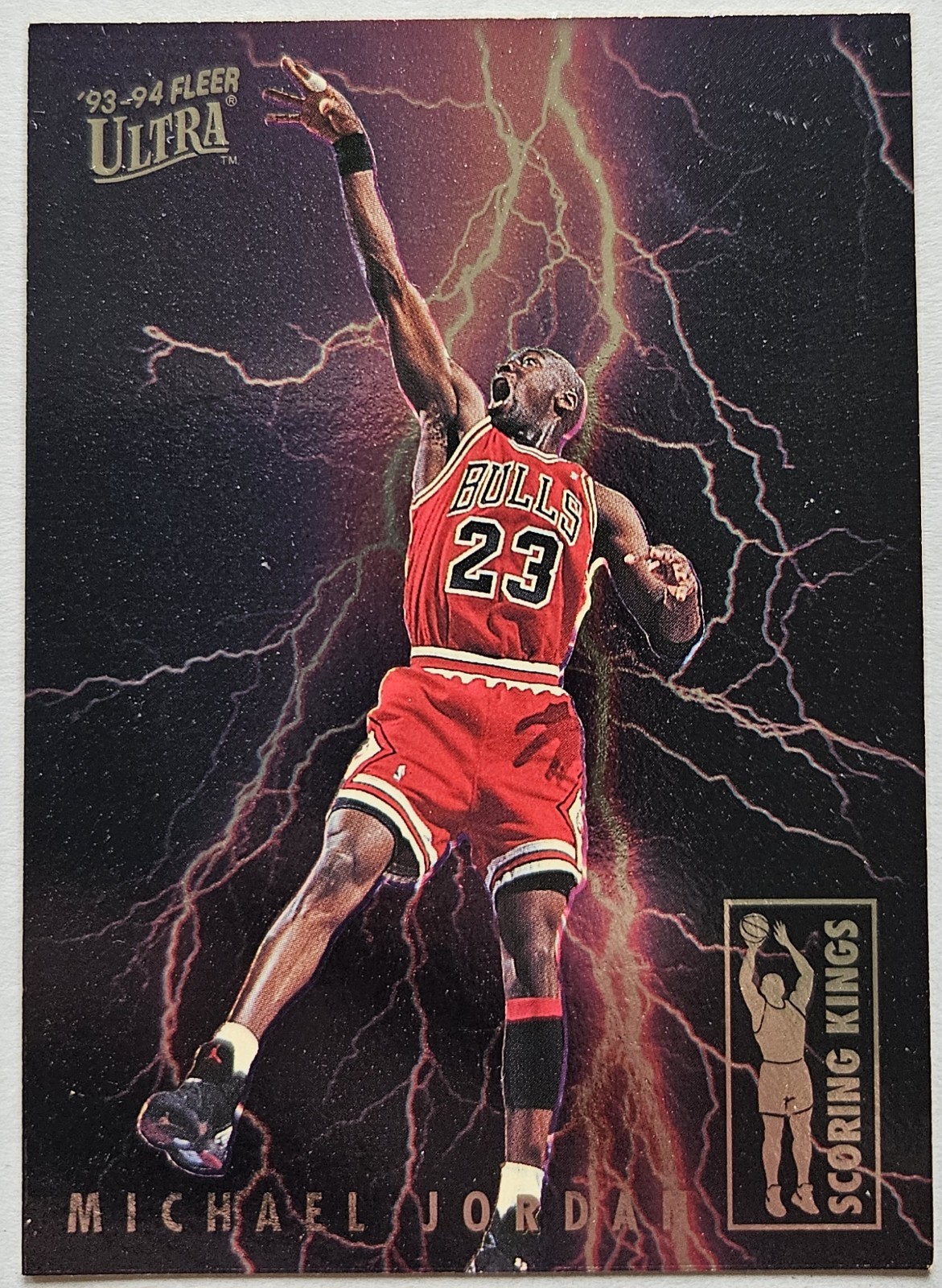 1993-94 Fleer Ultra #5 of 10 Michael Jordan Scoring Kings