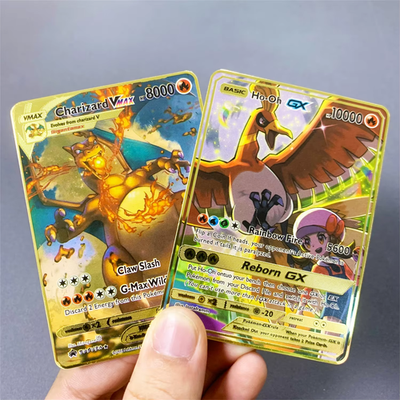 10000 Arceus Vmax DIY Golden Pokemon Metal Cards English in Iron Pokmo  Letters P | eBay