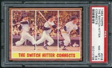 1962 Topps #318 Mickey Mantle IA HOF PSA 8.5 NM-MT 90313738 