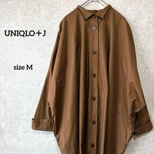 UNIQLO +J Dolman Sleeve Shirt Dress Dark Brown M Used