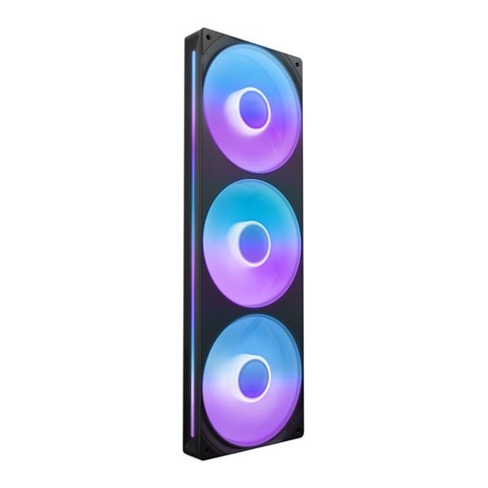 NZXT F360 RGB Core 360mm Single-Frame Triple Fan Unit - New - Image 2