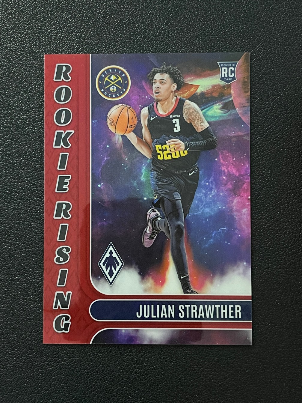 Julian Strawther 2023-24 Panini Phoenix Rookie Rising Red /125 #22