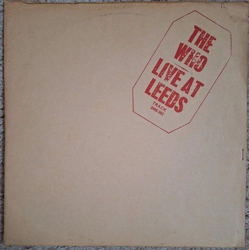 The Who-live At Leeds Original 1st Pressing Vinyl Lp.