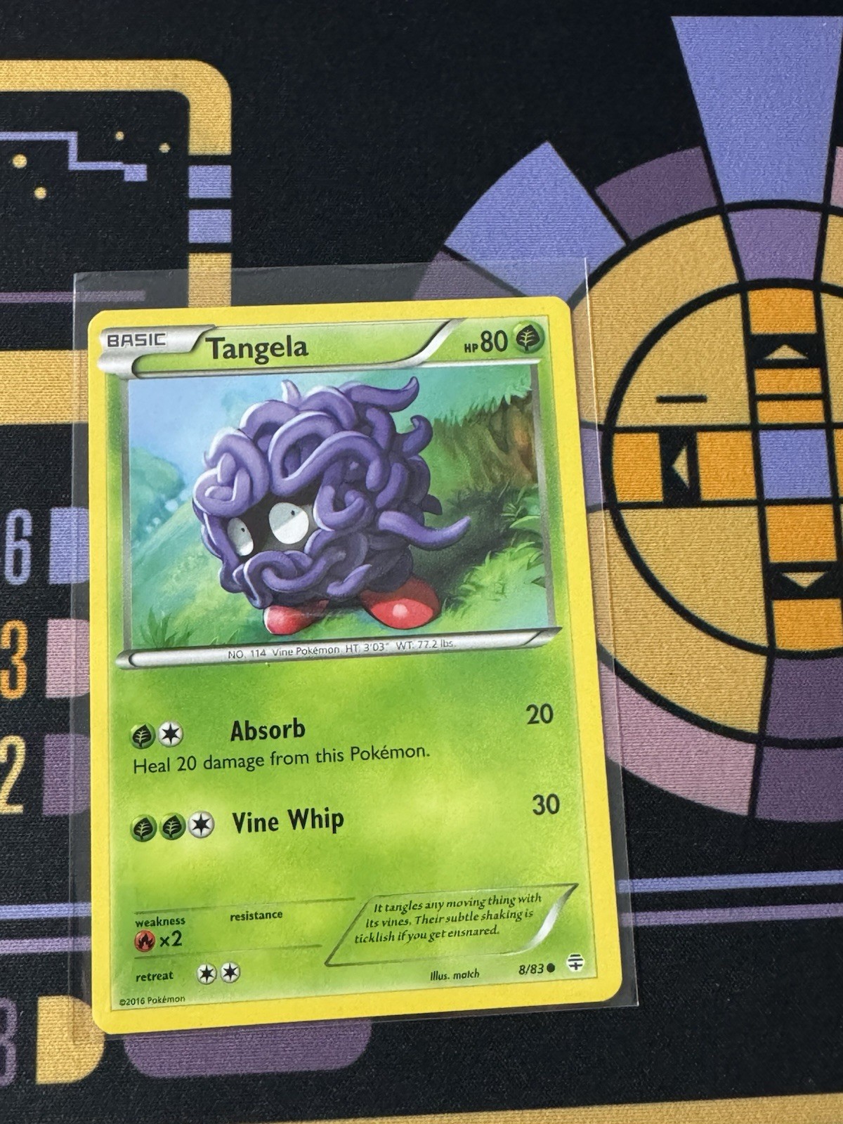 TANGELA - 8/83 - XY GENERATIONS - Pokemon Card - LP