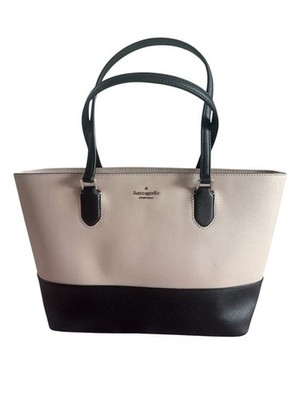 Kate Spade Dally Laurel Way Medium Schultertasche Tasche Beige/Schwarz