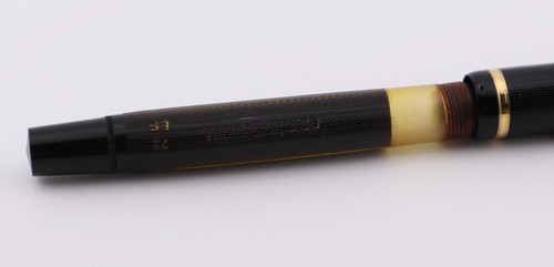 Pluma Estilográfica Osmia Supra 72 EF Relleno Pistón Plumín - Negra/Dorada - Imagen 18 de 24